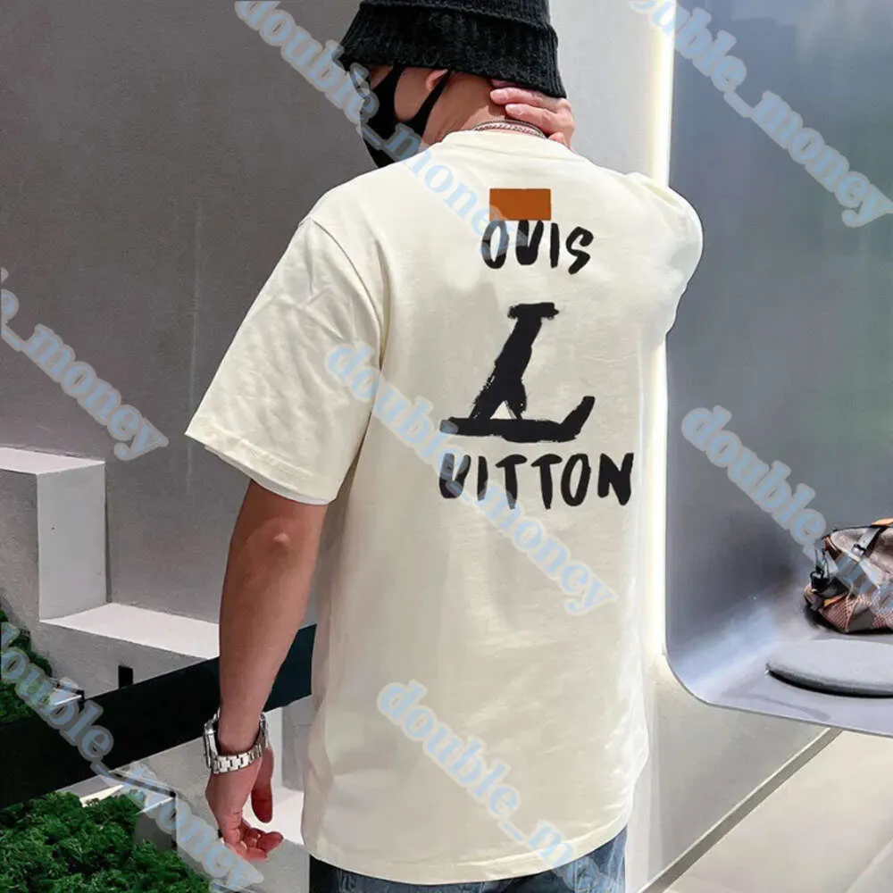 Lvse T Shirt Men T Shirts Diseñadores Camisetas para mujeres Moda Moda Camisetas de mangas cortas Hip Hop V Luxuries Causal Streetwear 151