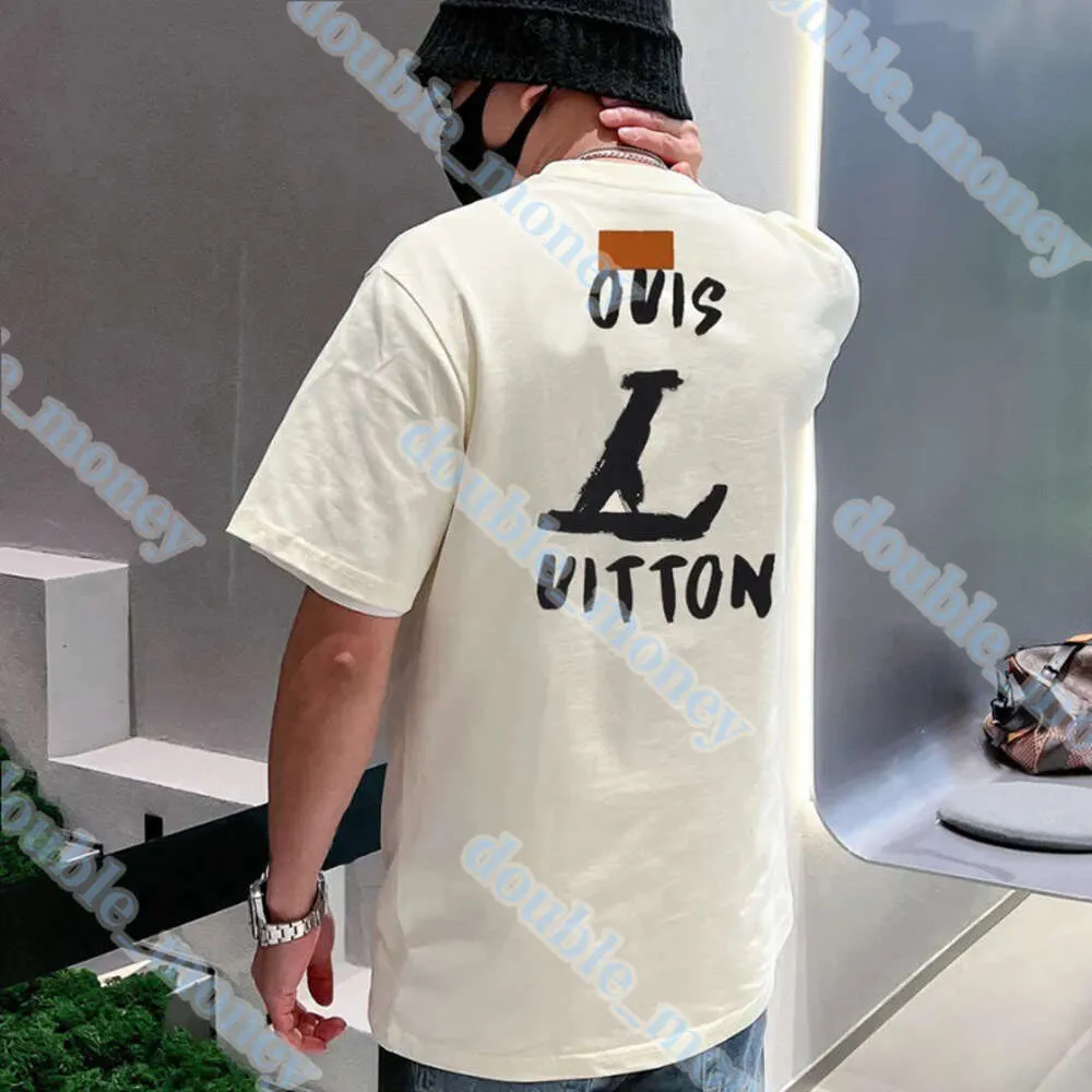 lvse t 셔츠 남자 t 셔츠 디자이너 티셔츠 여자 남성 패션 티 Tshirts 짧은 슬리브 힙합 v 럭셔리 인과 관계 스트리트웨어 151