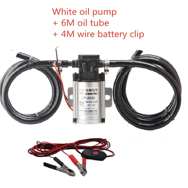 Pumps Automobile Truck 12v24v Oil Pump Tank Oil Pump Since Suction Motordriven Oil Pump Gasoline Diesel Oil Water Pump