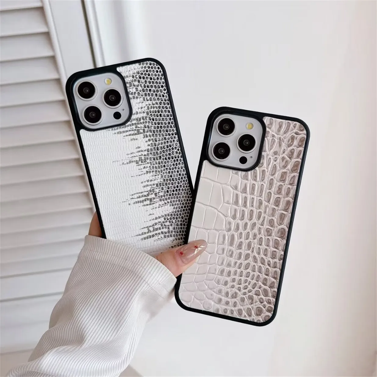 Luxe ontwerper mobiele telefoonhoes voor iPhone 14 Pro Max 13 12 11 15 15Pro 15PromAx 15Plus 13Pro Leuk klassiek patroon lederen achteromslag Mode telefoons Cases