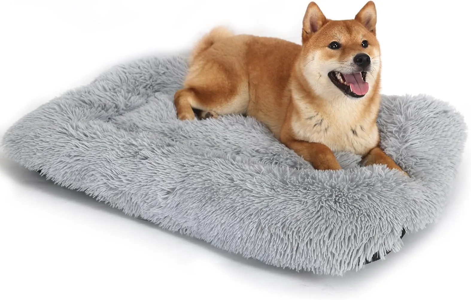 Picture Idea: Soft Cozy Faux Fur Deluxe Indestructible Dog Kennel Mat 24