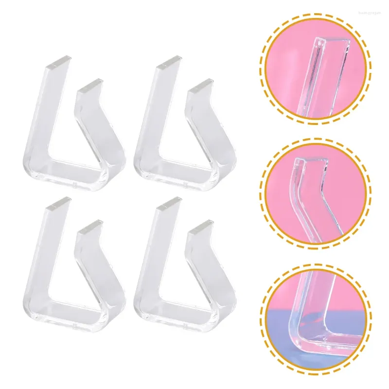 Table Cloth 4 Pcs Tablecloth Clip Tablecloths Clips For Outdoor Tables Holder Plastic Picnic Camping Accessories