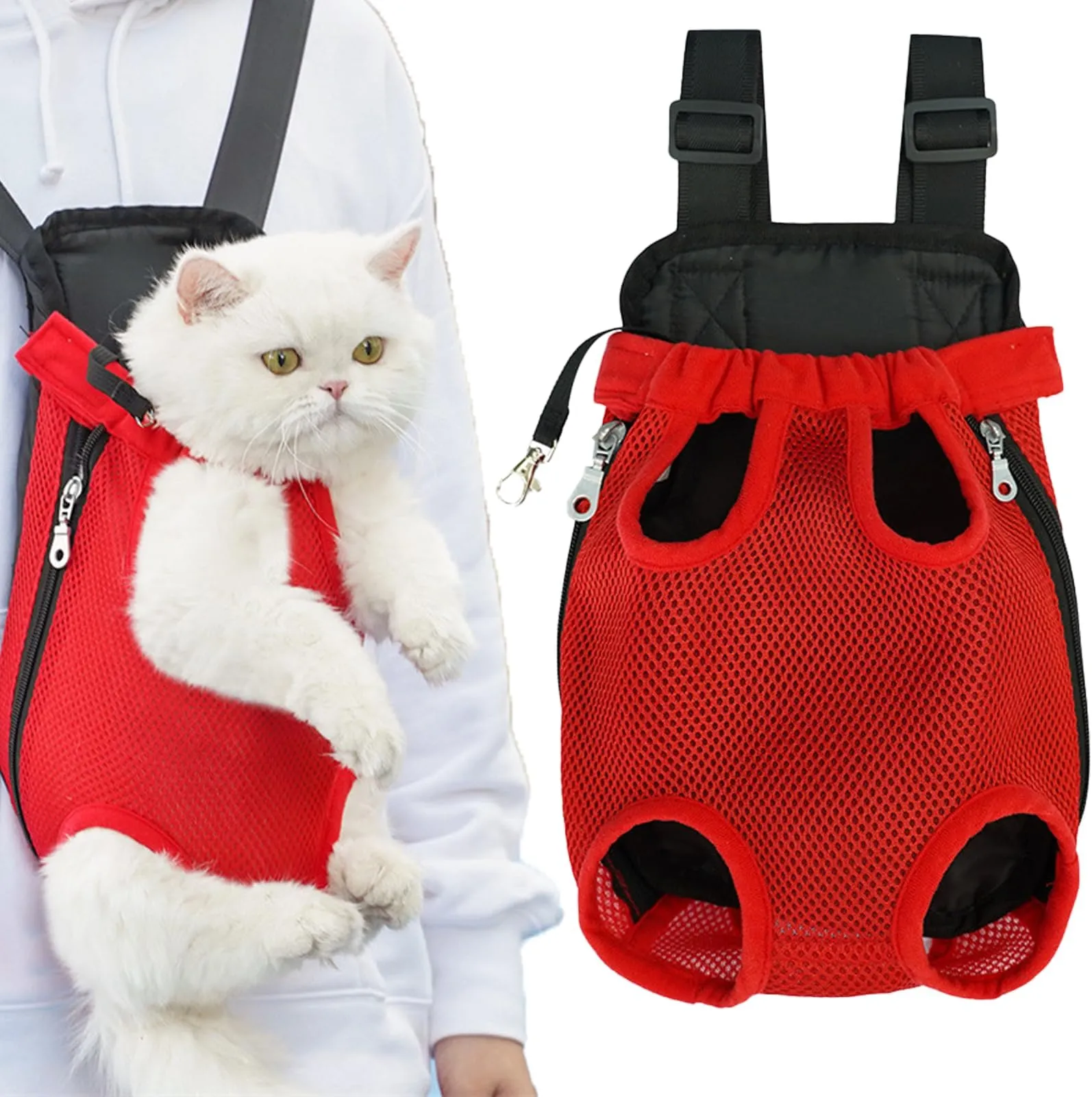 Save Big on Bulk Pet Carrier Backpacks Furry Pawsy Carrier, Furry Pawsy Cat  Carrier, Furry Pawsy Cat Backpack, Adjustable Pet Front Cat Dog Carrier