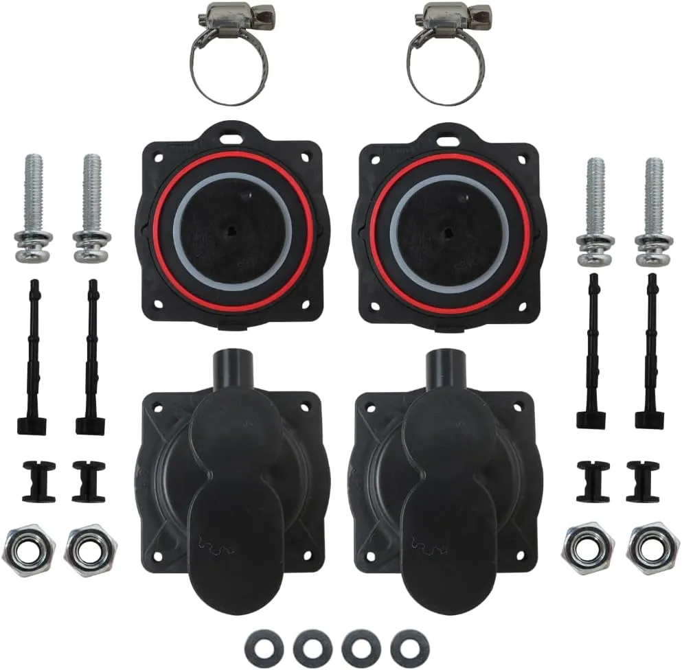 Per Hiblow Hp-80/Hp-60 K Di Riparazione Per La Ricostruzione Del Diaframma Della Pompa Dell'aria Rondelle Di Montaggio Delle Valvole Dell'aria 80 Pc000042p Filtri A Membrana - Foto 5