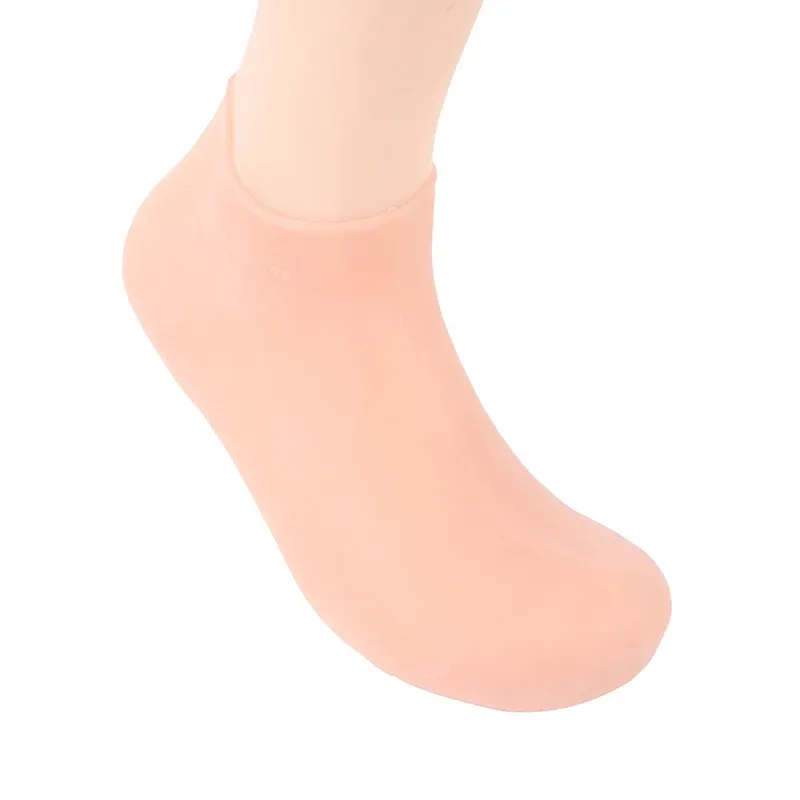 Werkzeug 1 Paar Füße Handpflege Socken Handschuhe feuchtigkeitsspendende Silikon -Gel -Socken Fuß Hautpflege Handschutz Anti Cracking Spa Home -Gebrauch