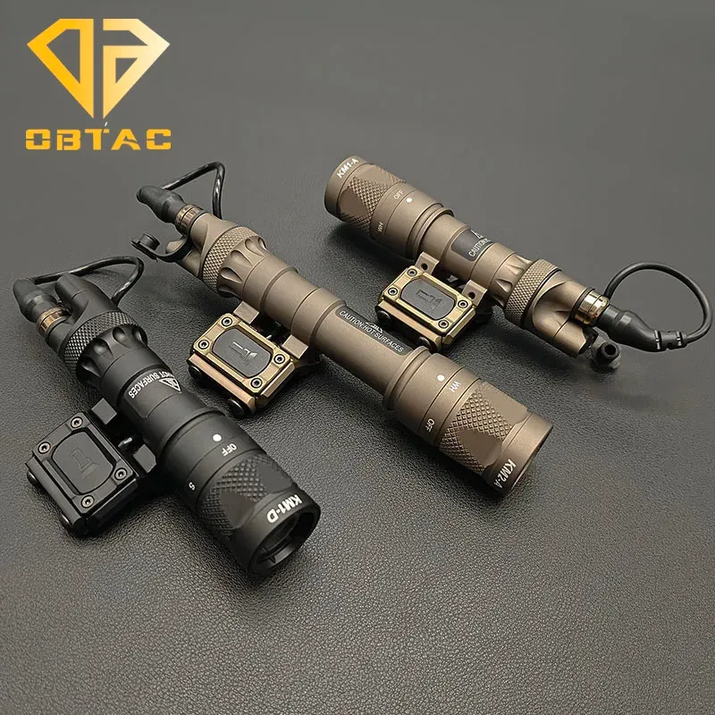 Lights Tactical SF M600V M300V Vapenpistol ljus LED -ljus Strobe Output för AirSoft Rifle AR15 M16 Jakt Weapon Light Remote Switch