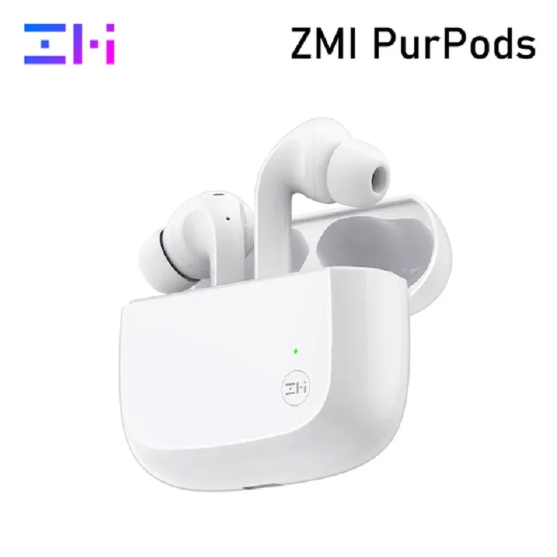 Casque d'usine d'usine d'origine ZMI PUSTODS True Wireless Earbuds Bluetooth 5.2 Écoute d'appel Réduction du bruit pour Android iOS