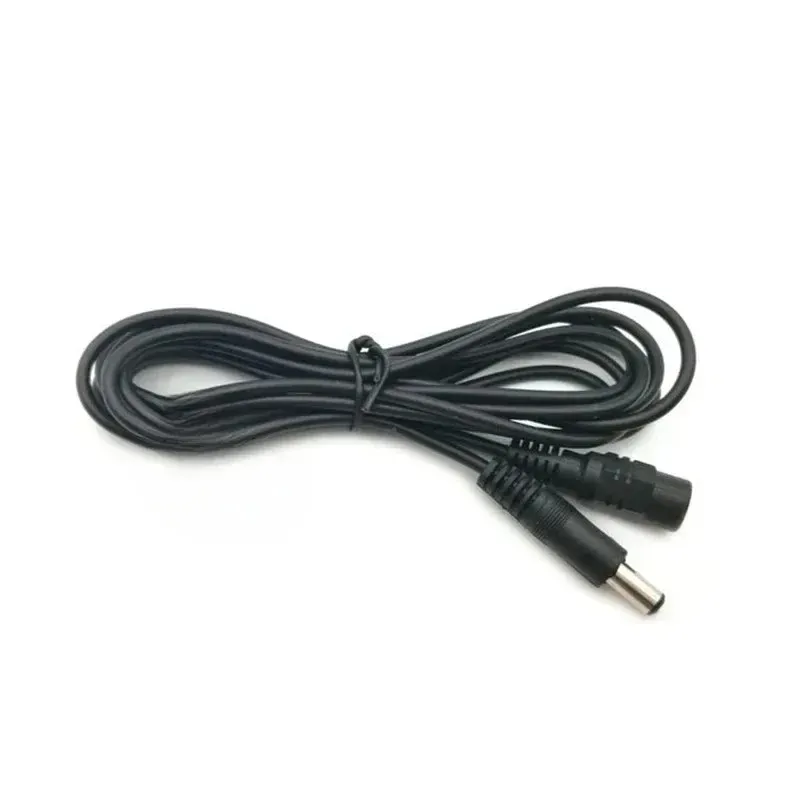 1 metro de 1 metro fêmea de cabo de alimentação feminina Extensão 5V 2A Adaptador de cabo de alimentação 5.5/2,1mm Conector para câmera de segurança CCTV