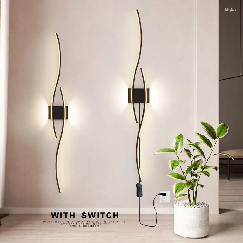 Lampe murale les lampes LED modernes avec bouch