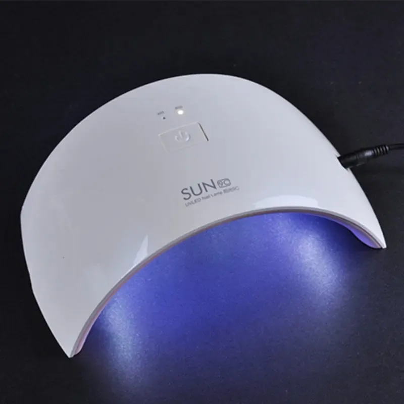 Kits Professional 24W Fast Curing LED UV Lamp Nail Dryer 365+405nm Fit Nail Gel Polish Art Tools Hine Sun 9s Sun 9C