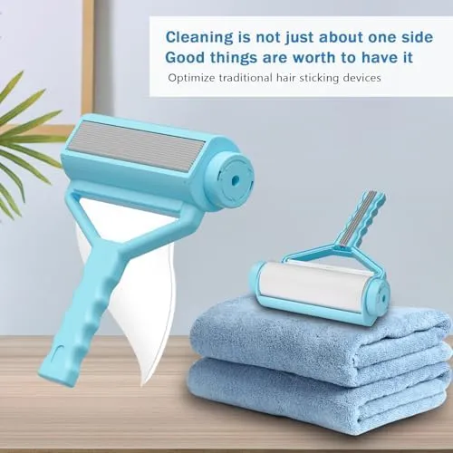 2Pcs Reusable, Mini Lint Roller, Lint Roller Reusable Portable Washable