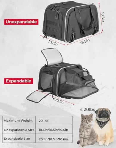 Pet carrier 20 lbs 2025