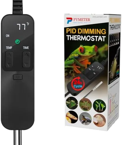 Pymeter PID Dimming Thermostat Reptile With 24 Hours Cycle Timer