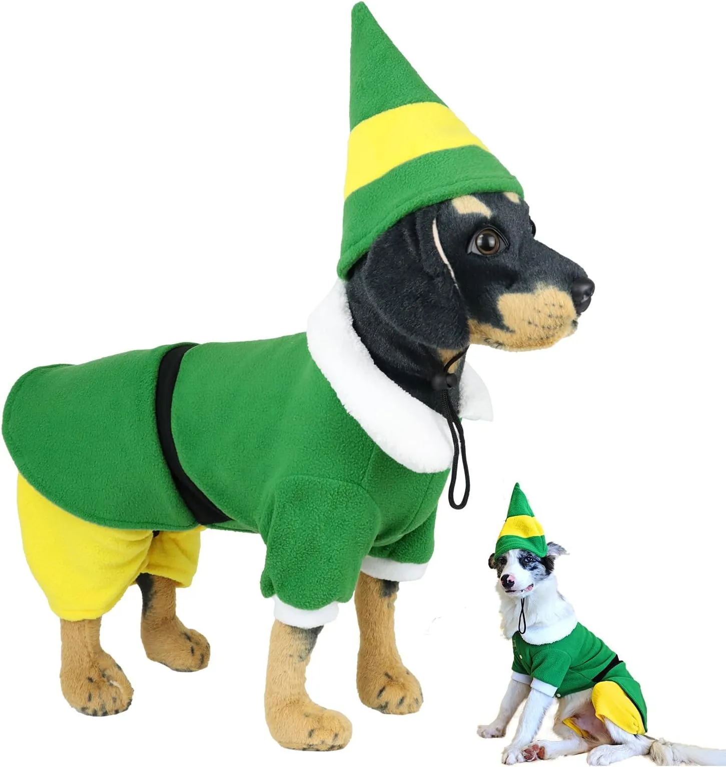 Elf Costume Labrador Christmas Costume Funny Christmas Dog Clothes