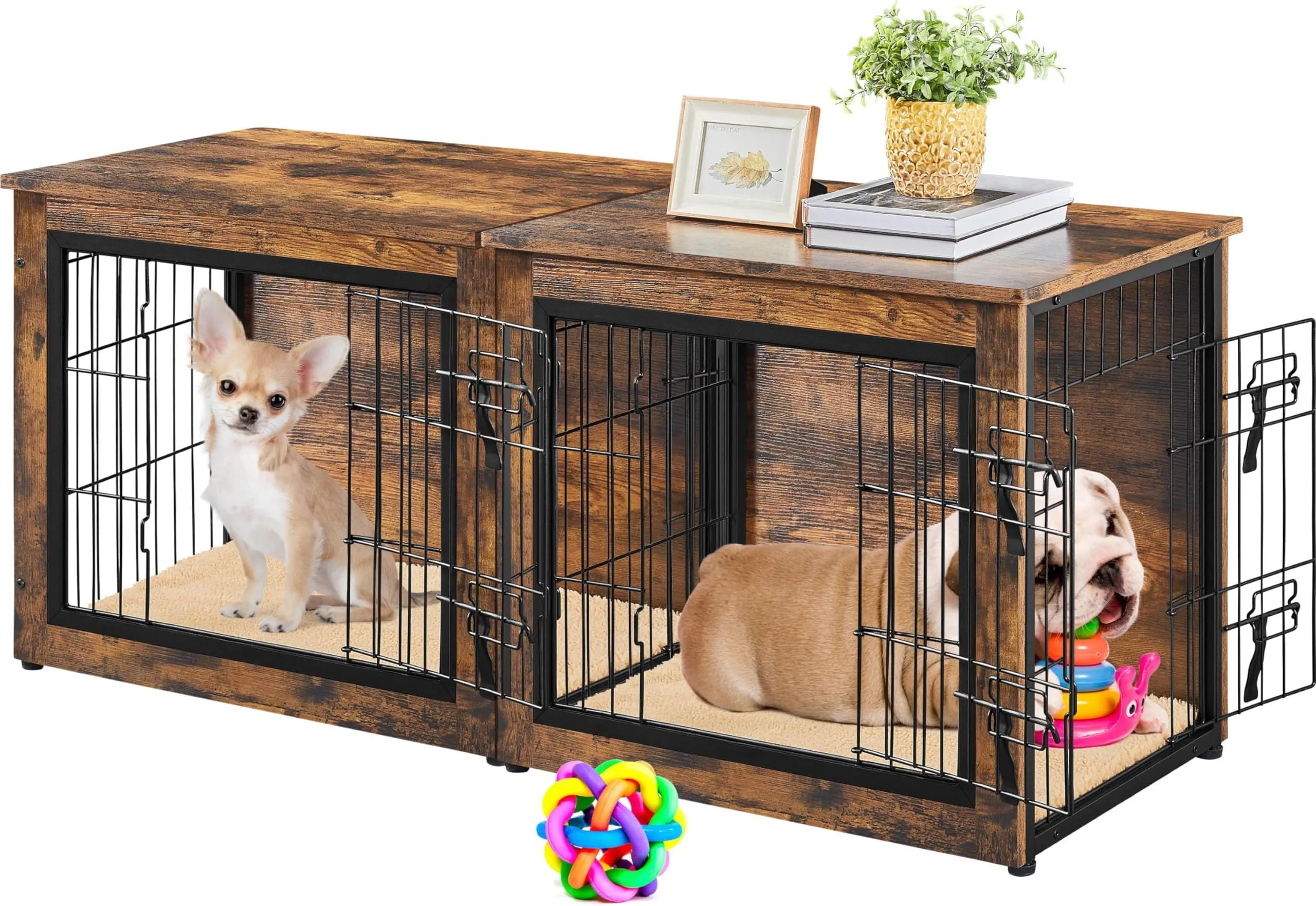 Crate Rest Dog Crates And Pens Heavy Duty Dog Pen (Double) SteelChief