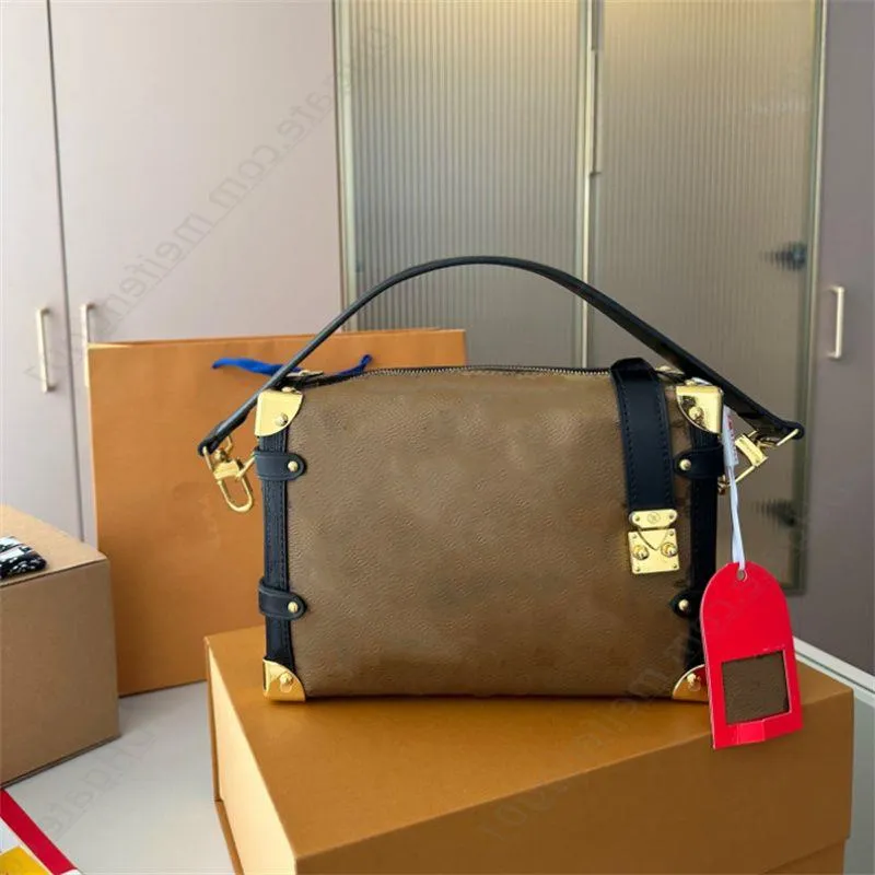 10a mode höga väskor mode fångst väska sidväska purses cross axlar mode totes låsbox kosmetiska kroppsdesigners handväska dfbt