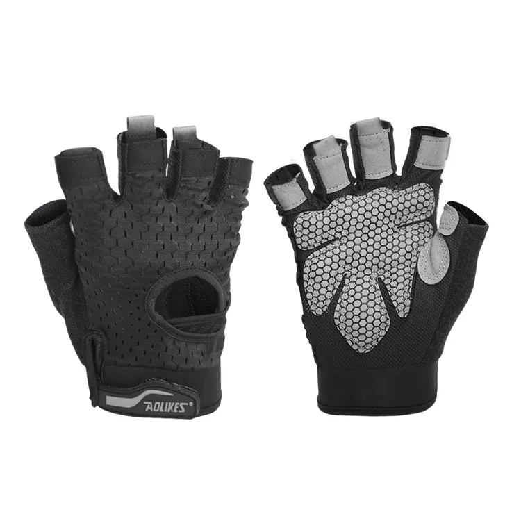Rękawiczki aolikes profesjonalne rękawiczki na siłownię rękawiczki męskie ręce chroniące oddychające sportowe rękawiczki sportowe rękawiczki ciężarowe