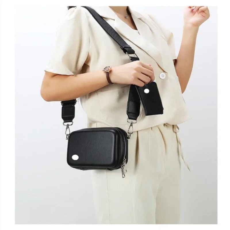 Mode 1029 Outdoor-Taschen Zwei-teilige abnehmbare Brieftasche LU Sport Multifunktion Wasitbag Telefon Handy Schulter Crossbody Qjhnk