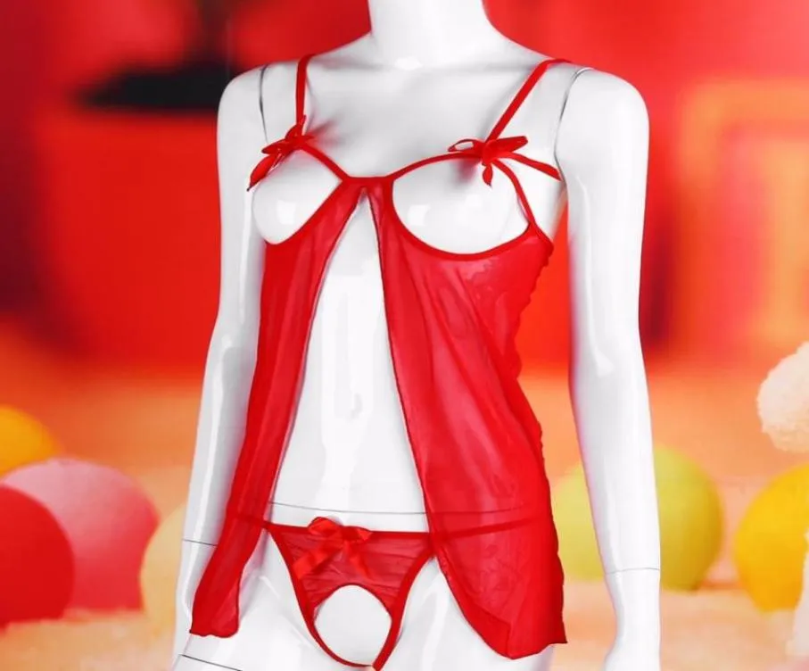 Сексуальное белье Открытое крошка Кронтальная женщина Сексуальные костюмы, разоблаченные грудью танец полюс