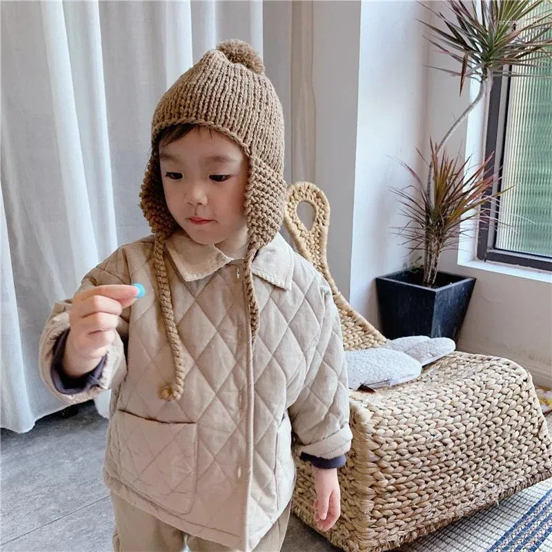 Giacche da ragazza per bambini giacca per cappotto Over -Cotton 2024 Albicocca calda più addensare sport invernali adolescenti abbigliamento per bambini