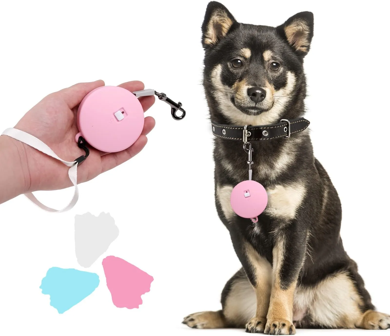 Retractable Dog Leash for Small and Medium Dogs up to 22lbs with 9.8ft  Nylon Tape and One-Hand Brake from Dhgate Dog Leashes - price 11.7