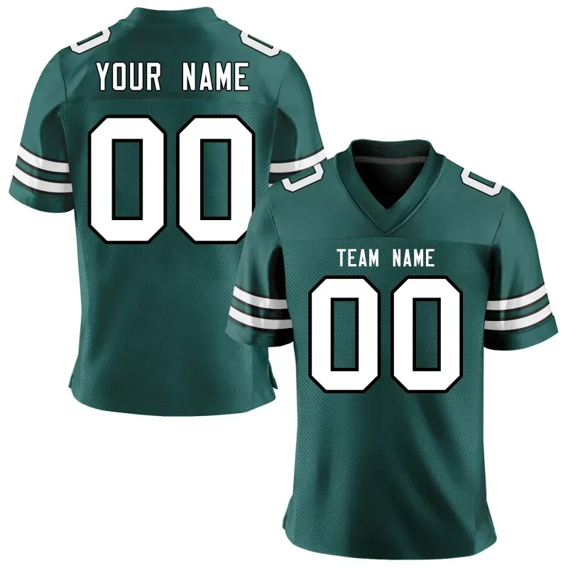 Rugby Custom American Football Jersey Team Name/Number Full Sublimate Rugby Game Training Stretch Mjuk uniform för män/kvinnor/ungdom