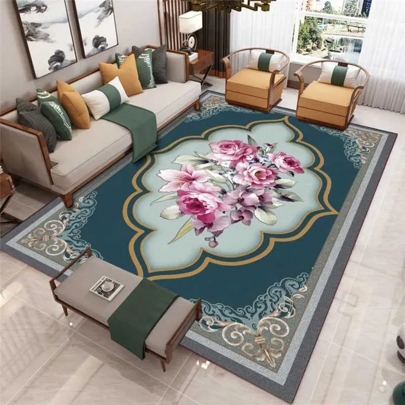 Ковры китайский стиль ковров новый кинодоживание чайная табличка табличка коврика Zen чайная комната обучение диван спальня в стиле ретро