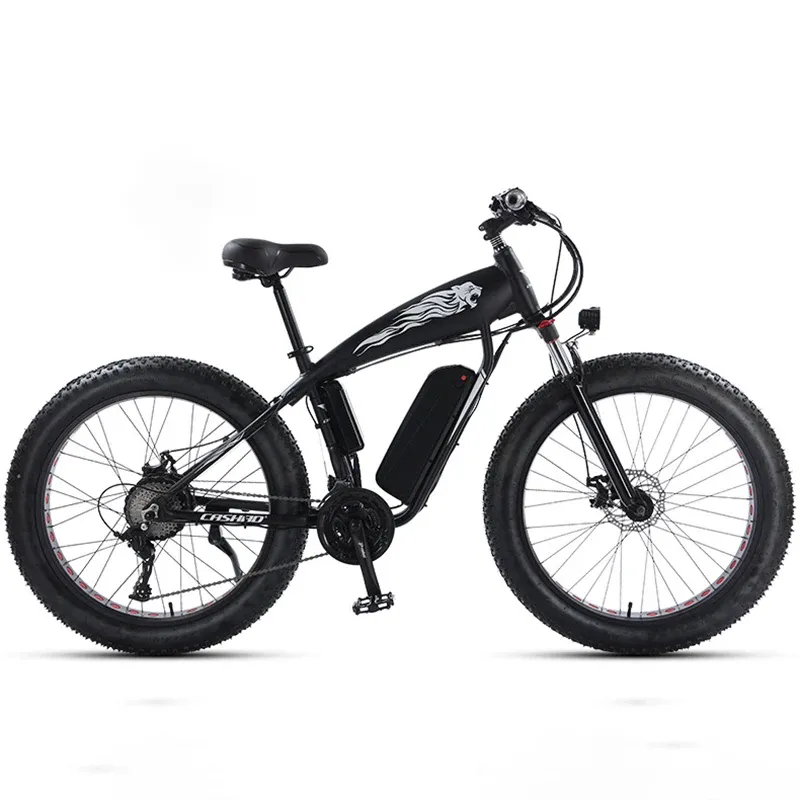 BICYCLE FEIVOS S6 FAT TIRE Electric Bicycle 26 "Lithium Battery Electric Bélo