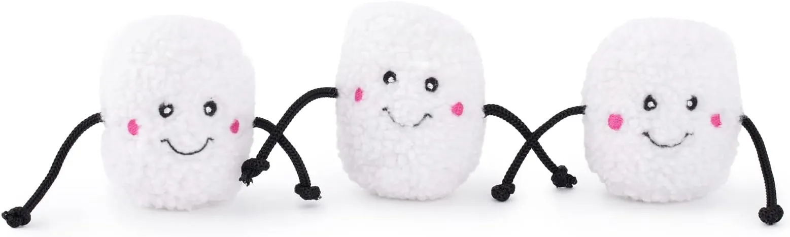 ZippyPaws Burrow Minis Christmas Dog Toy Plush Squeaky