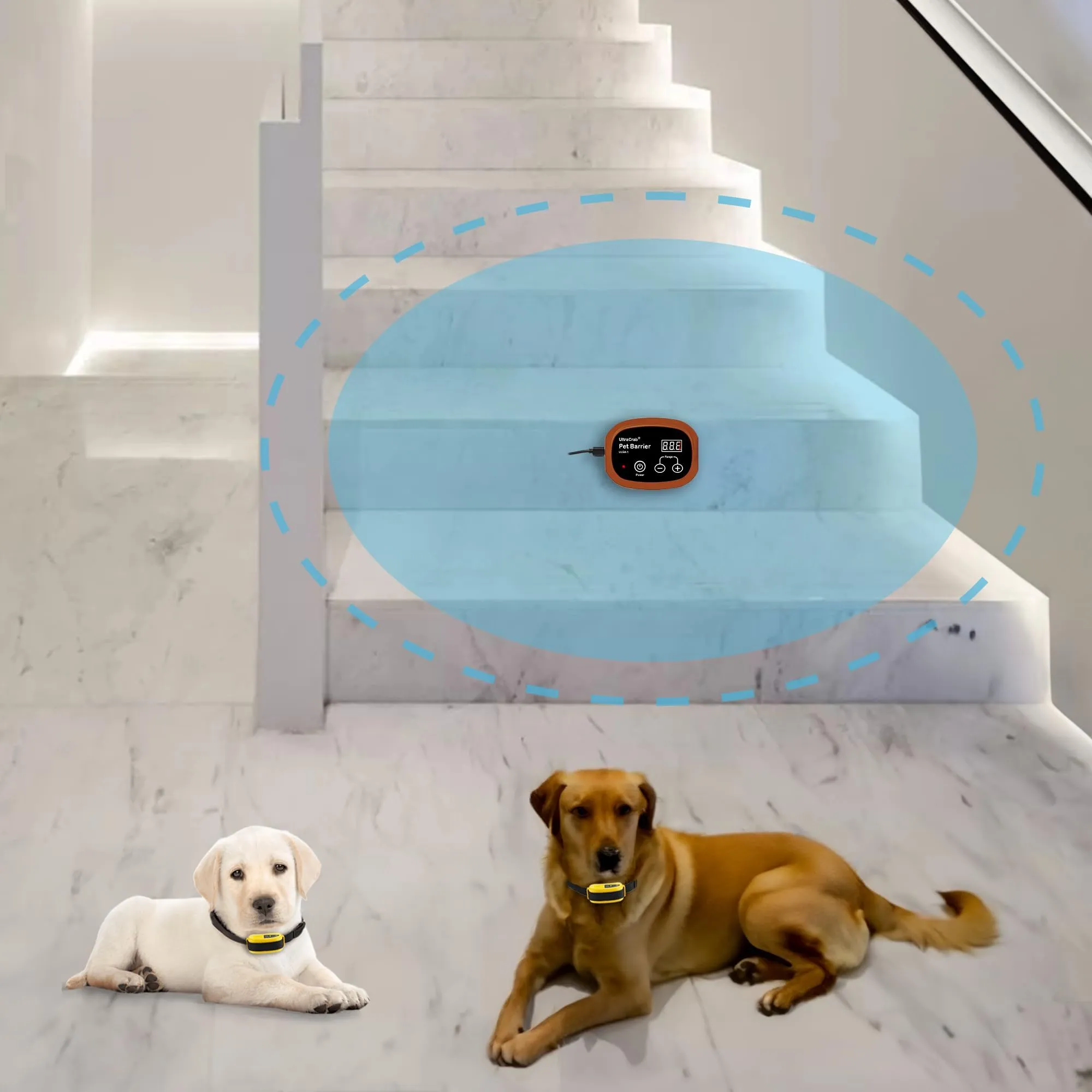 Pet Fence Wireless Dog Fence UltraCrab Indoor Pet Barrier For Dogs
