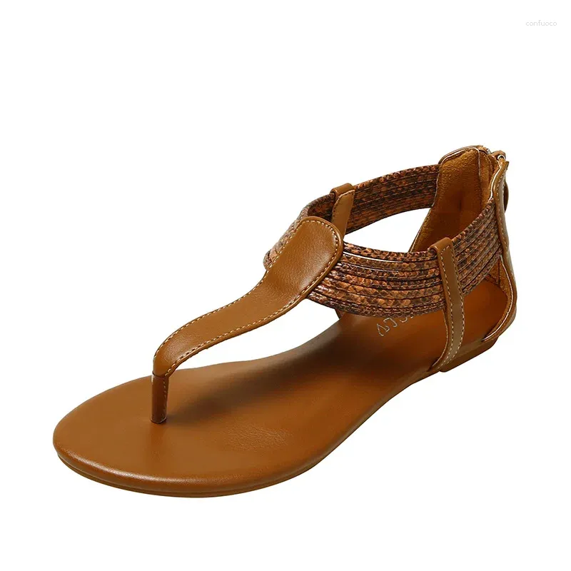 Lässige Schuhe Frauen Sneakers Strand im Freien Sandalen PU Fashion Sandalias Sandales XL Größe 41