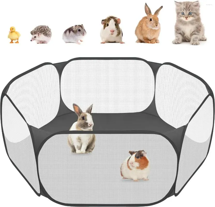 Katzenträger Haustierstift Zelt tragbares Falten Zwinger Hundezaun kleiner Playpen Hamster Chihuahua Tier Cage Outdoor