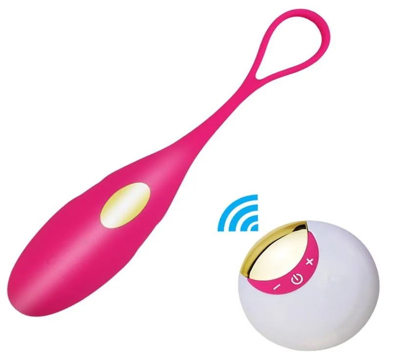 Love Egg Vibrator bezprzewodowy pilot wibrujący wibrujący jajko Kegel Ćwiczenie wibracje piłki pochwy zdalne g wibratorki seksualne zabawki dla 6259754