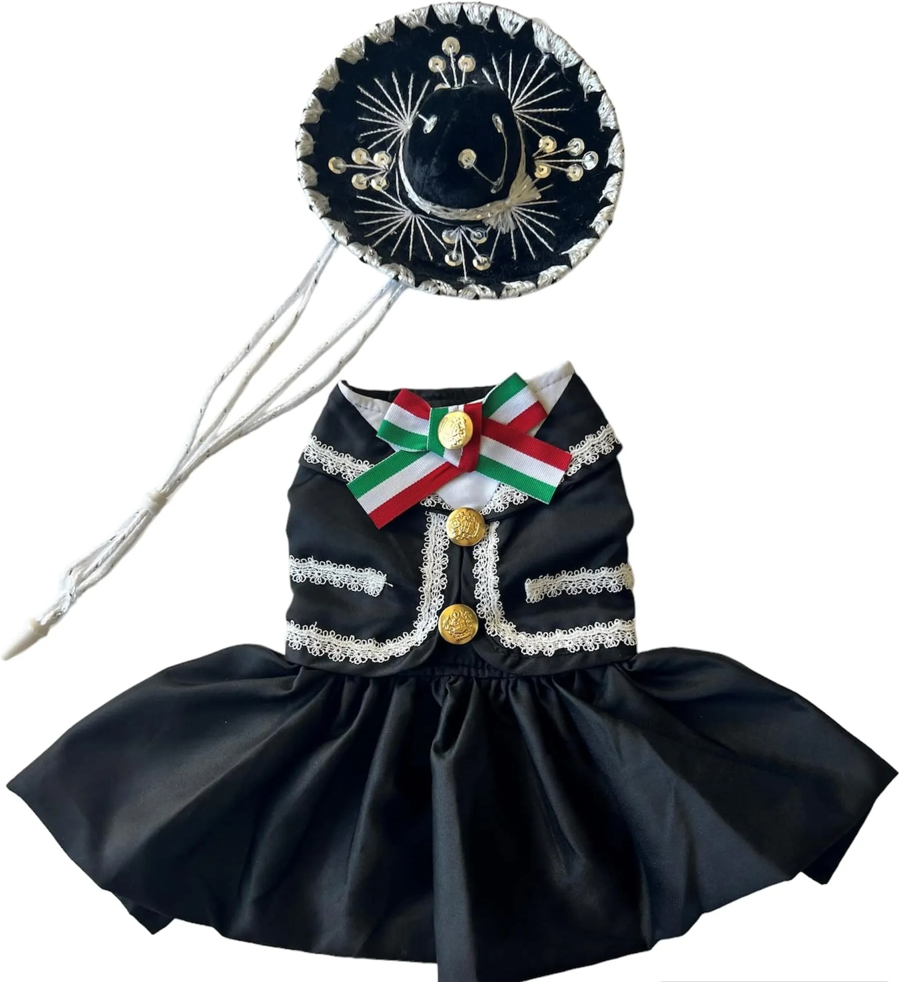 Mariachi Mexican Pet Dog Costume with Sombrero Charro for Small Breeds, Black, Holiday Use from Dhgate Dog Costumes - price 29.27 Mariachi Mexican Pet Dog Costume with Sombrero Charro for Small Breeds, Black, Holiday Use from Dhgate Dog Costumes - price 29.27