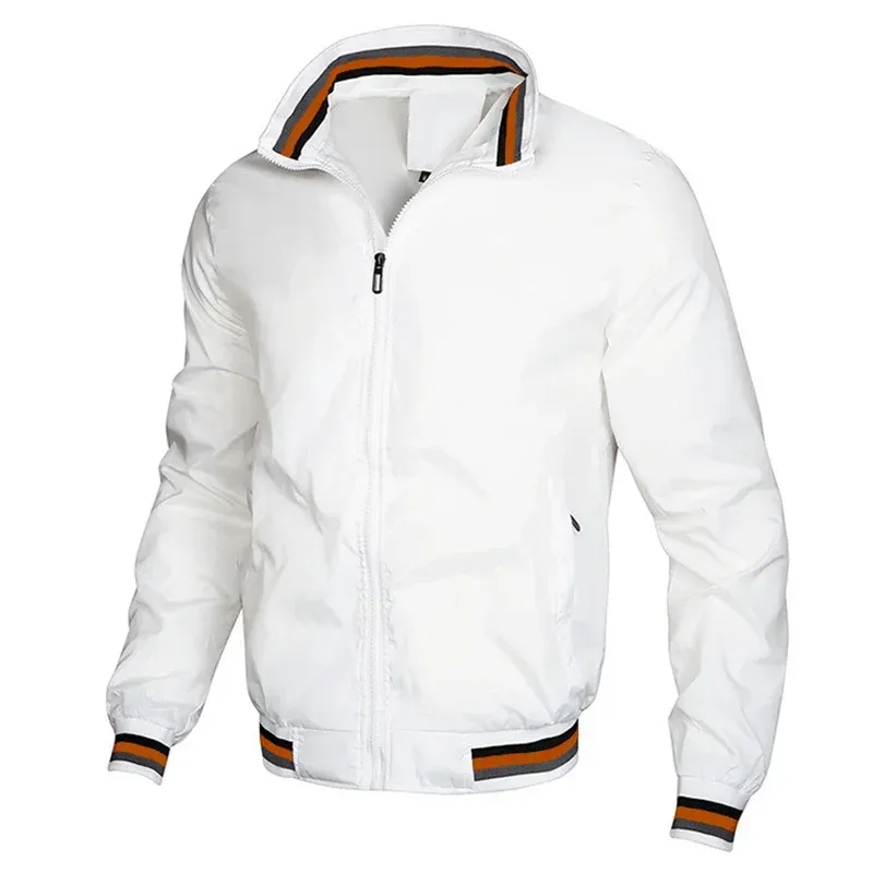 Vestes Image personnalisée 2024 Golf Jacket Men's Zip Jacket Veste de Bomber Hop Hop Street Hop Hop Veste pour hommes Plus Golf