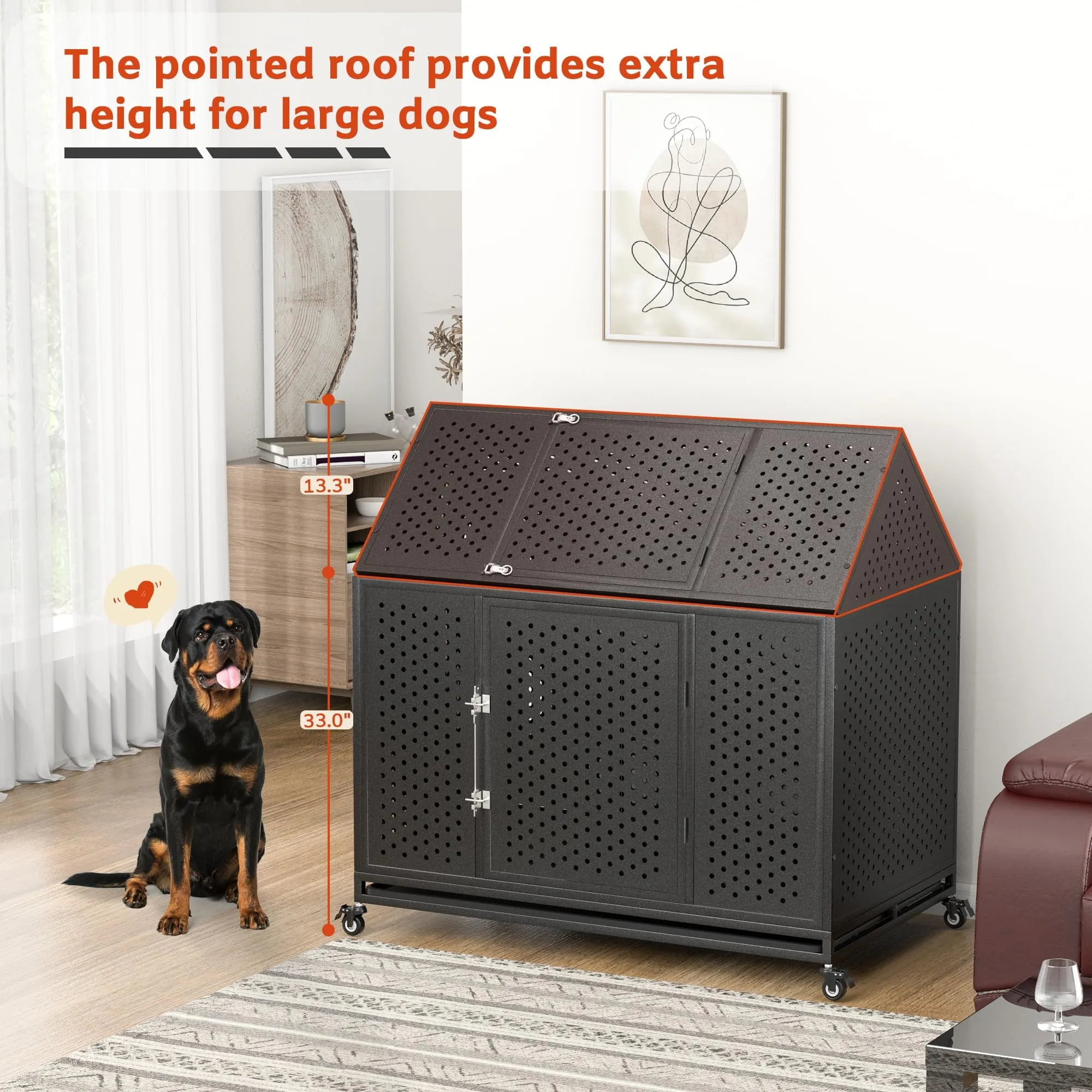 Heavy Duty Dog Crate For Separation Anxiety Anxiety Heavy Duty