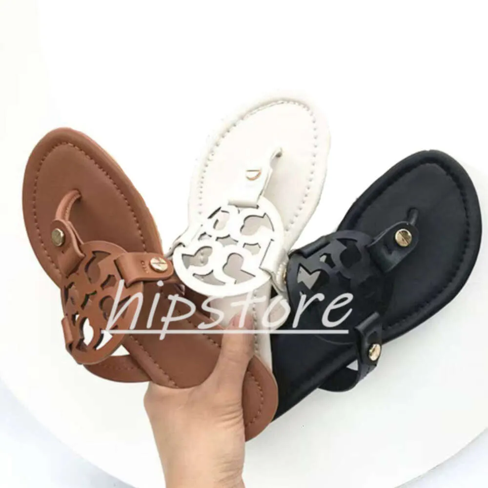 Designer Sandal Miller Fashion Women's Soft Tazz Sandals Leather Plat-Form Summer Beach Slippers Pink Brown White Casual shoes Size 34-42 AAAAAA