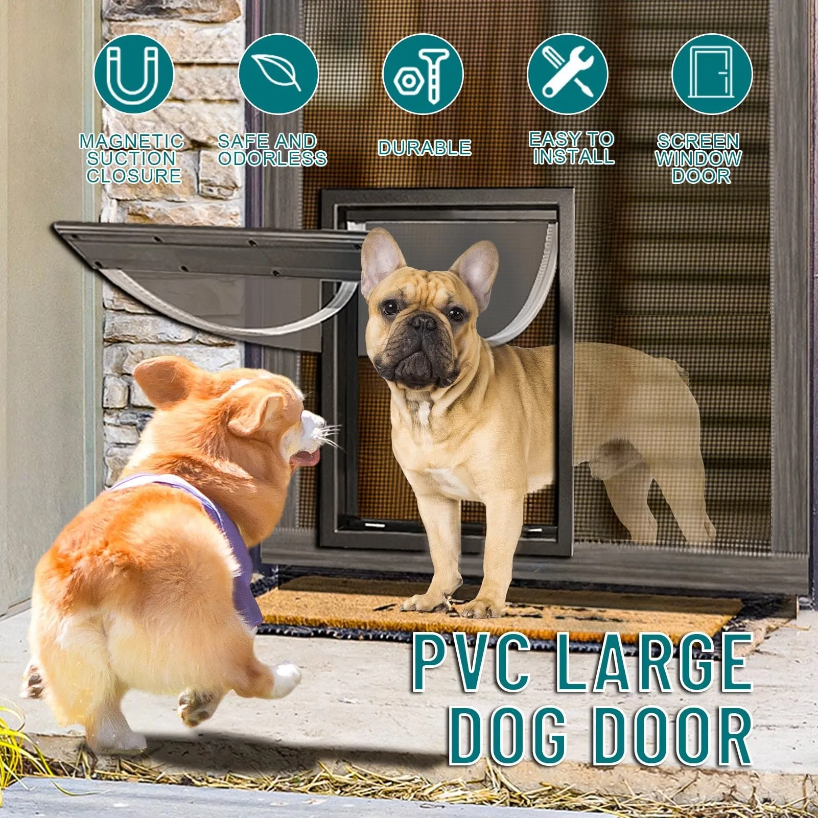 Petsafe Xl Dog Door Sliding Door Insert Xl Petsafe Dog Door Door  Installation Magnetic Dog Door, image size:1601x1601