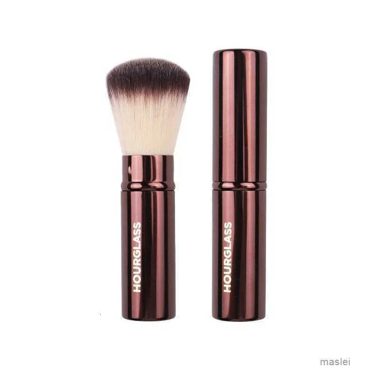 Hourglass Retractable Foundation Makeup Brush Soft Travel Sized Foundation Powder Blush Beauty Cosmetics Brush Tools ePacket