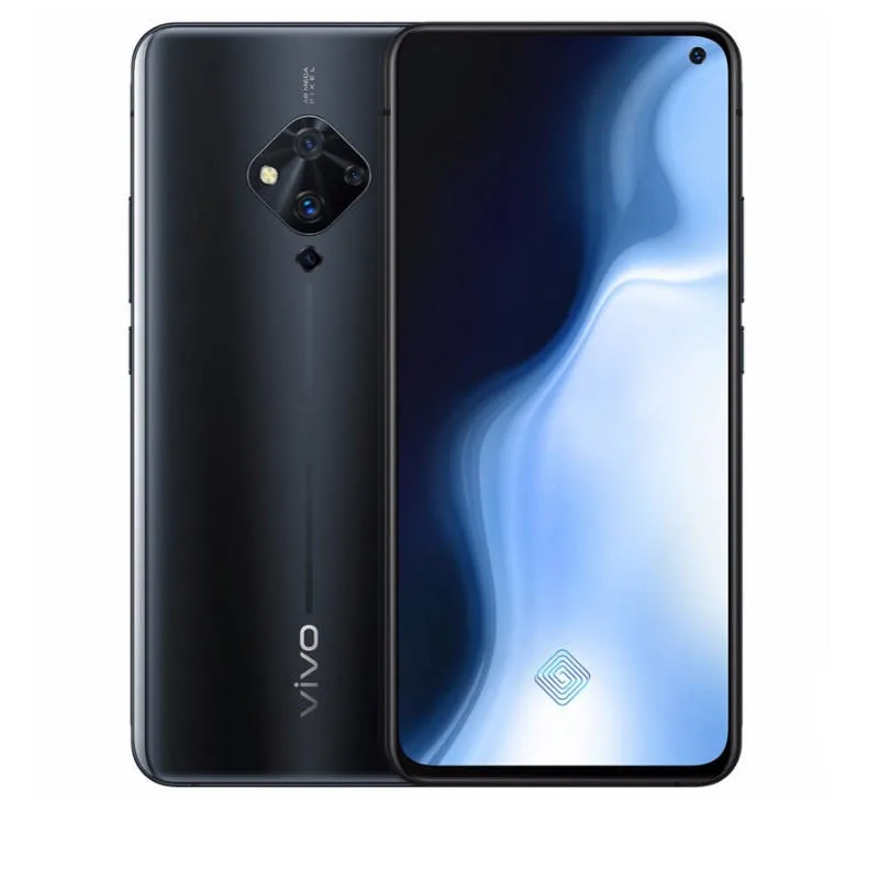 Vivo S5 4G Smartphone CPU Qualcomm Snapdragon 712 6,44 pouces Écran 48MP CAMERIE 4100MAH 22.5W Charge Google Système Android Utilisé