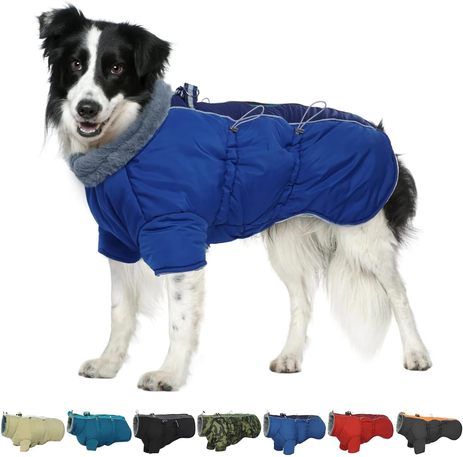 Dog Snowsuit Christmas Dog Coats, Waterproof Winter Dog Jacket