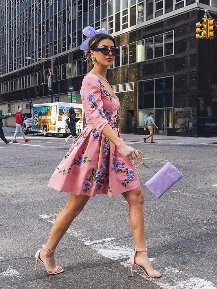 Spring Fashion Floral Feminine Dresses Buy Spring Summer Fashion