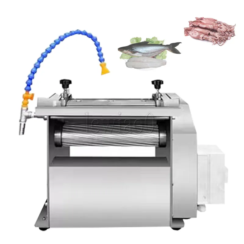 Couche de poisson industriel enlevant la machine Tilapia Peeling Machine Catfish Squid Peeler