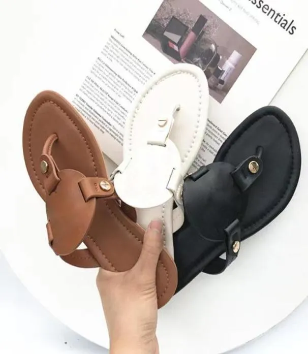Designer miller soft leather slippers clip toe women sandals casual flat slides beach flipflops ladies fashion sandals with 35433168305