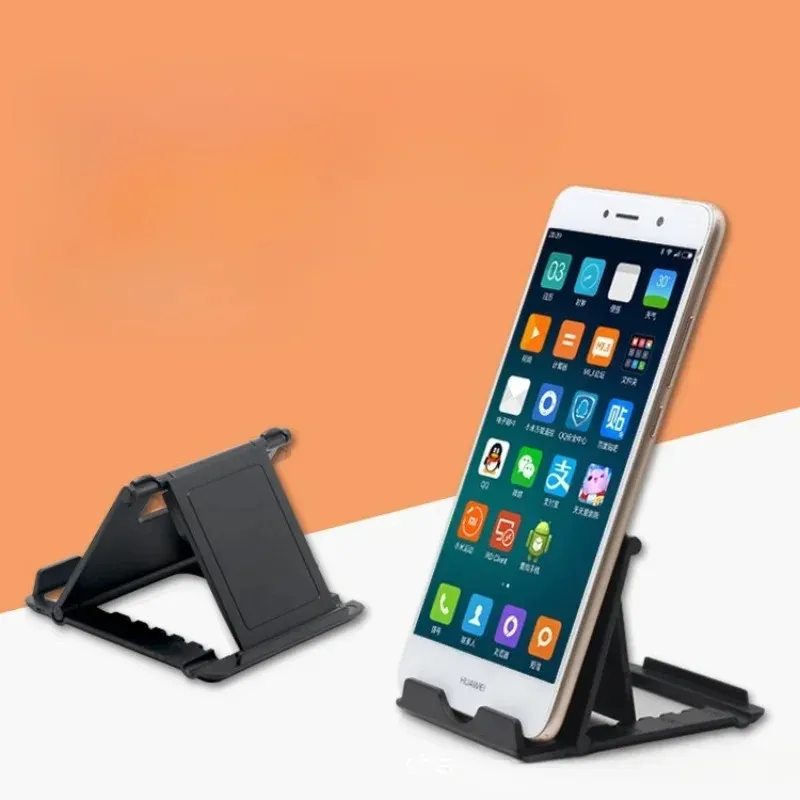 전화 모바일 태블릿 지원 데스크탑 케이스를위한 범용 스탠드 접이식 Samsung iPhone Huawei Xiaomi Table iPad 11 12 7 8 x