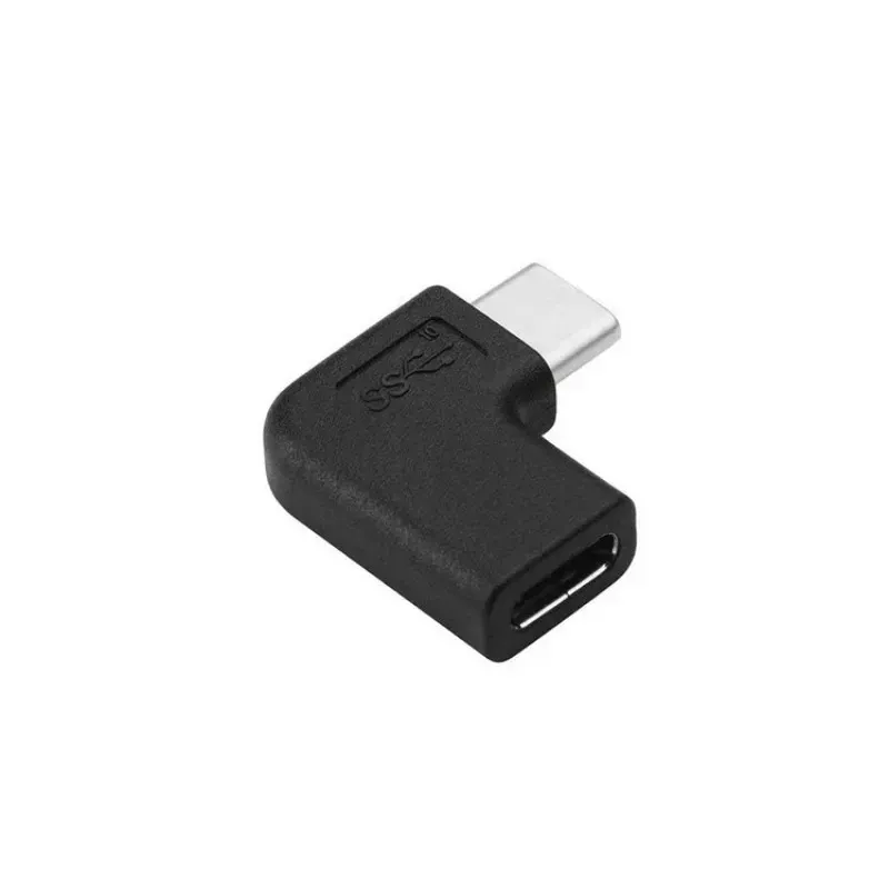 90 graden rechthoek USB 3.1 Type C mannelijk tot vrouwelijke converter USB-C-adapter voor Samsung Huawei smartphone draagbare connector