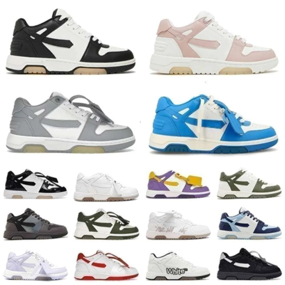 Hiver Top Brand Designer Chaussures hors du bureau Sneaker Ooo Tops Low Tops Couiner avec boîte Box Chaussures Bleu marine bleu gris blanc violet jaune sable de sable bleu célad