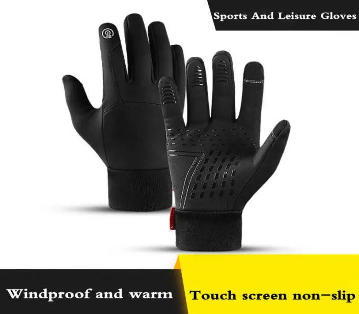 Winter Warm Gloves Women039s Outdoor Nonslip Waterrepellent Windproof Gloves Sports Touch Screen Bicycle Riding Ski Gloves Me5515818