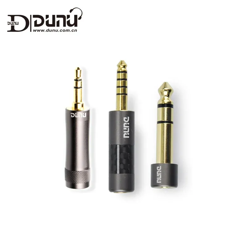 Accessoires Dunu Adapter 3,5 mm mannelijk tot 2,5 mm vrouwelijk 6,35 tot 3,5 4,4 tot 2,5 plug voor de versterker van de muziekspeler