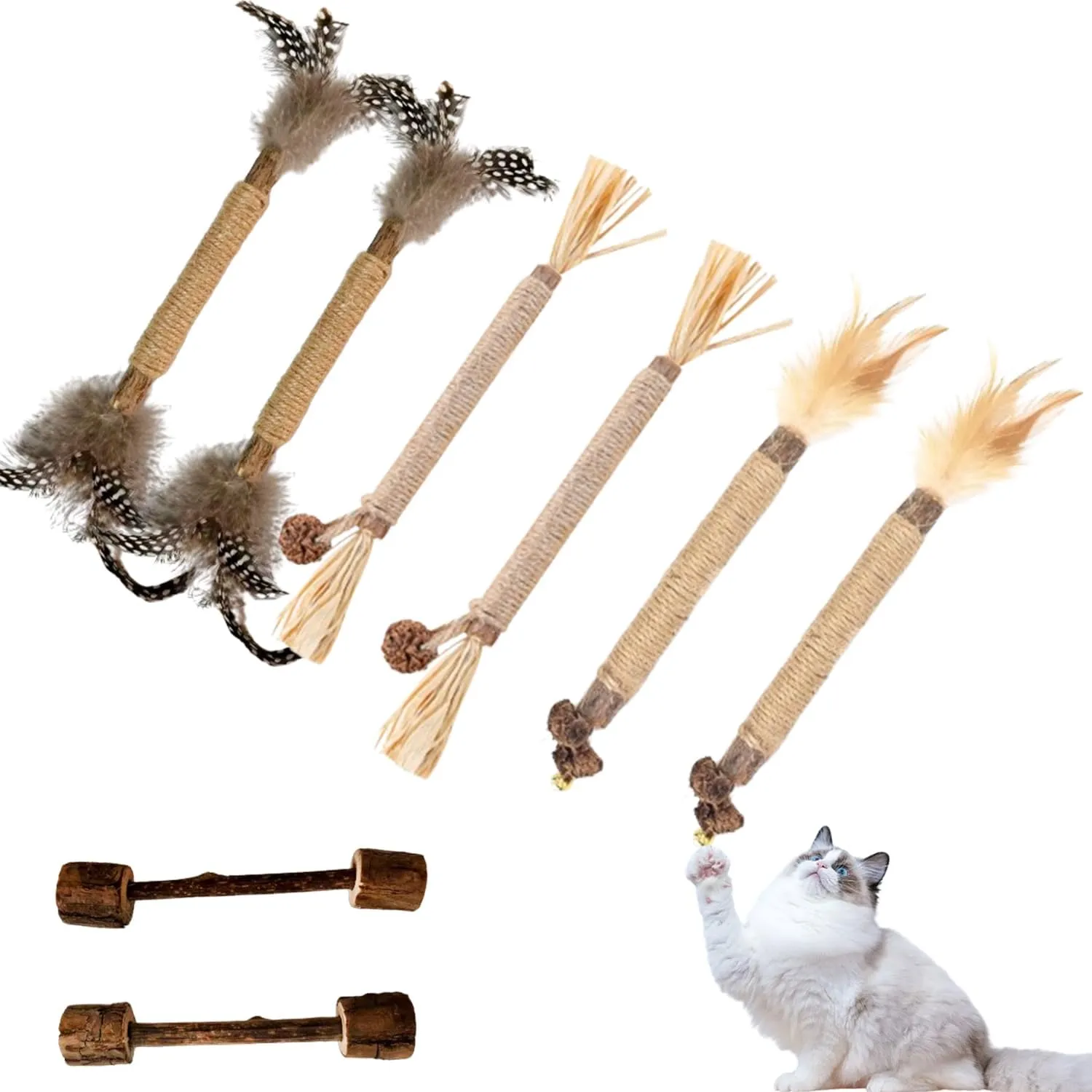 Kamanda Cat Toys, Silvervine Cat Toy, Silvervine Sticks Cat Toys